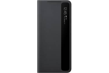Чехол-книжка Samsung для Galaxy G998 S21 Ultra Smart Clear View Cover Black (EF-ZG998CBEGRU)