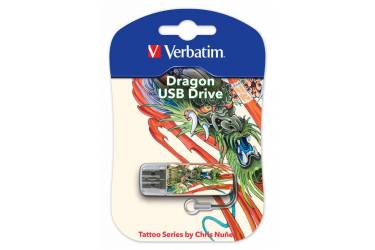 USB флэш-накопитель 32GB Verbatim Mini Tattoo Edition дракон USB2.0
