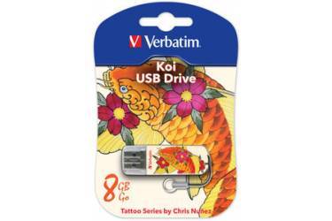 USB флэш-накопитель 32GB Verbatim Mini Tattoo Edition карп USB2.0
