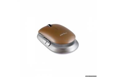 Компьютерная мышь Perfeo Wireless PF-355-WOP-B Track USB коричневая