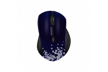 mouse CANYON 2.4GHz wireless Optical  Mouse with 6 buttons, DPI 800/1200/1600,  Blue