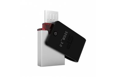 USB флэш-накопитель 32Gb Silicon Power Mobile X31 серебристый USB3.0 OTG