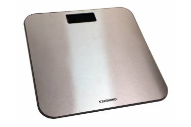 Весы напольные электронные Starwind SSP6010 серебро макс.180кг 30*30см