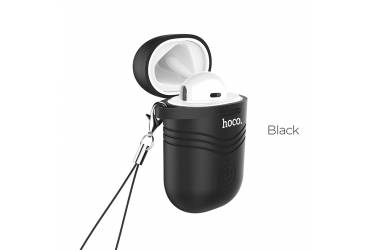 Гарнитура Bluetooth Hoco E39 Admire sound single wireless (Right ear) (белый c черным чехлом)