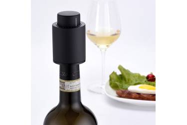 Пробка вакуумная для винных бутылок Xiaomi Huo Hou Vacuum Wine Stopper (HU0075) (Black)