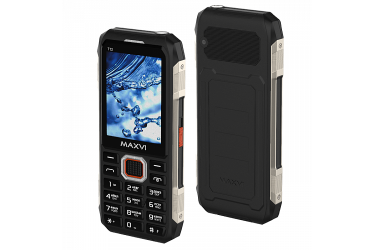 Мобильный телефон Maxvi T12 black 