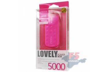 Внешний аккумулятор Proda Lovely PPL-2 5000mAh (pink)