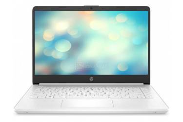 Ноутбук HP14 14s-dq0046ur 14.0" FHD, Intel Pentium N5030, 4Gb, 256Gb SSD, no ODD, FreeDOS, белый