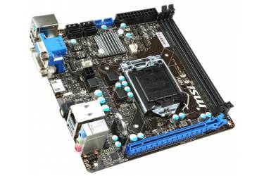 Материнская плата MSI H81I Soc-1150 Intel H81 2xDDR3 mini-ITX AC`97 8ch(6+2) GbLAN+VGA+DVI+HDMI
