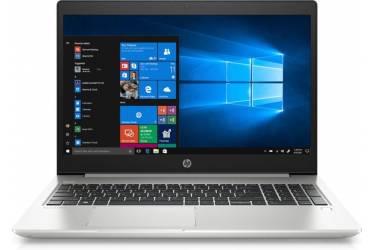 Ноутбук HP ProBook 450 G6 Core i3 8145U/4Gb/SSD128Gb/Intel UHD Graphics 620/15.6"/FHD (1920x1080)/Windows 10 Professional 64/silver/WiFi/BT/Cam