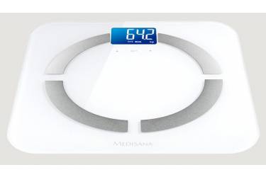Весы напольные электронные Medisana BS 430 Connect макс.180кг белый