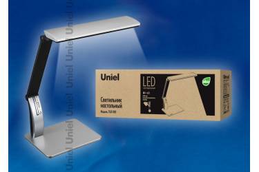 Светильник настольный Uniel LED TLD-503 Silver/LED/546Lm/5000K/Dimer/USB