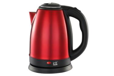 Чайник электрический IRIT IR-1353 металл красный матовый 2,0л 1500Вт