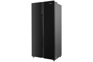 Холодильник Ascoli ACDB450WG черное стекло SBS 400л(х251м149) 174*78*63см No Frost дисплей