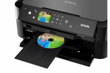 Принтер струйный Epson L810 USB черный