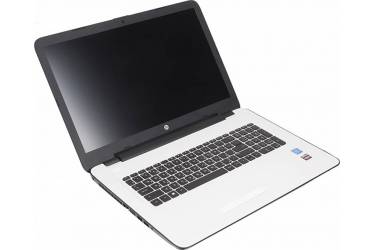 Ноутбук HP 17-x046ur Pentium N3710/4Gb/1Tb/DVD-RW/AMD Radeon R5 M430 2Gb/17.3"/IPS/FHD (1920x1080)/Windows 10 64/white/silver/WiFi/BT/Cam/2670mAh