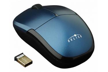 Мышь Oklick 575SW+ синий оптическая (1600dpi) беспроводная USB (2but)