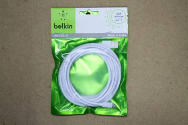 Кабель USB Belkin micro белый 3м.