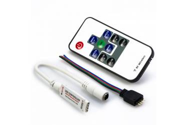LED RGB Mini controller Smartbuy радио с пультом, 5-24Вольта,2А (SBL-RGB-Mini)