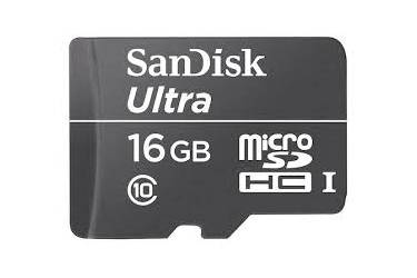 Карта памяти SanDisk MicroSDHC 16GB Class 10 Ultra (30MB/s)