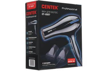 Фен Centek CT-2227 Professional 2200Вт, мощный AC мотор, 5 режимов, 2 концентратора