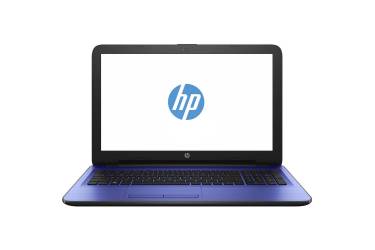 Ноутбук HP 15-ay025ur 15.6" HD Gl/ Pentium N3710 /HD Gr 405/ 4Gb/ 500Gb/ DVD-RW/ Win10 синий