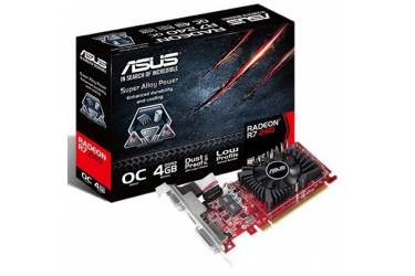 Видеокарта Asus PCI-E R7240-OC-4GD3-L AMD Radeon R7 240 4096Mb 128bit DDR3 770/1800/HDMIx1/CRTx1/HDCP Ret