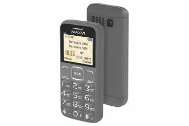 Мобильный телефон Maxvi B2 grey
