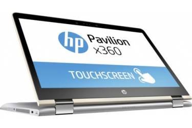 Трансформер HP Pavilion x360 14-ba019ur Core i3 7100U/6Gb/500Gb/SSD128Gb/nVidia GeForce 940MX 2Gb/14"/IPS/Touch/FHD (1920x1080)/Windows 10 64/gold/WiFi/BT/Cam