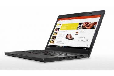 Ноутбук Lenovo ThinkPad L470 Core i3 7100U/4Gb/500Gb/Intel HD Graphics 620/14"/HD (1366x768)/Windows 10 Professional/black/WiFi/BT/Cam