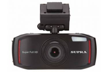 Видеорегистратор Supra SCR-73SHD черный 3Mpix 1296x2304 1080p 170гр.