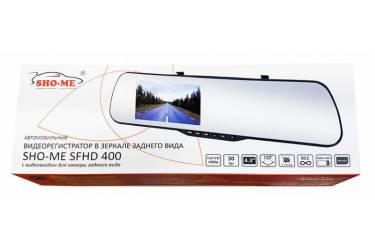 Видеорегистратор Sho-Me SFHD 400 черный 3Mpix 1080x1920 1080p 120гр. Novatek 96220