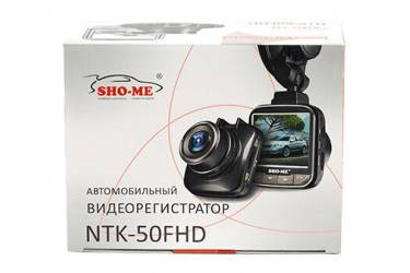 Видеорегистратор Sho-Me NTK-50FHD черный 1080x1920 1080p 170гр.