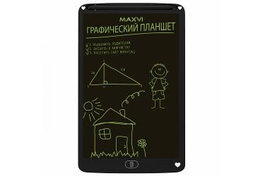 Планшет LCD  для заметок и рисования Maxvi MGT-03 black