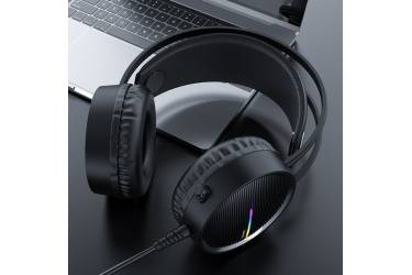 Наушники Hoco W100 Touring Gaming headphones полноразмерные Black (для PC)