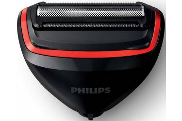Бритва роторная Philips S738/17 реж.эл.:3 питан.:аккум. черный/красный
