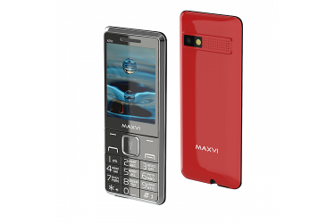 Мобильный телефон Maxvi X650 red