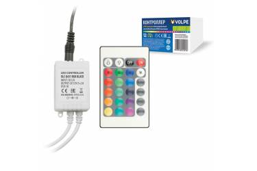 Контроллер Uniel ULC-Q431 RGB BLACK для управления лентой 12V с пультом