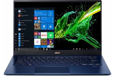 Ультрабук Acer Swift 5 SF514-54GT-53J6 Core i5 1035G1/8Gb/SSD512Gb/nVidia GeForce MX250 2Gb/14"/IPS/Touch/FHD (1920x1080)/Windows 10/blue/WiFi/BT/Cam