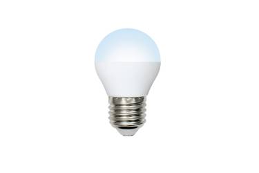 Лампа светодиодная Volpe LED-G45-6W/NW/4500/E27/FR/O шар мат 