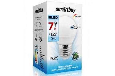 Светодиодная (Диммер !!!) Лампа Smartbuy-G45D-07W/4000/E27