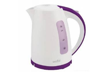 Чайник электрический SMILE WK 5307 бело-фиолетовый 1,7л 2000Вт