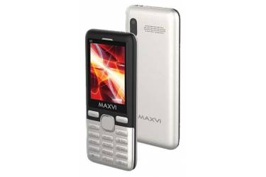 Мобильный телефон Maxvi M6 silver
