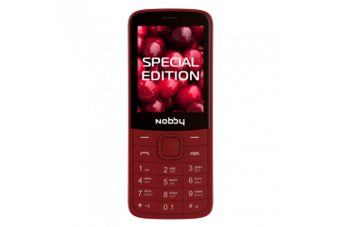 Мобильный телефон Nobby 220 вишневый