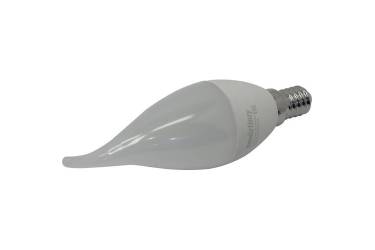 Светодиодная (LED) Свеча на ветру матовая Лампа Smartbuy-C37-12W/3000/E14