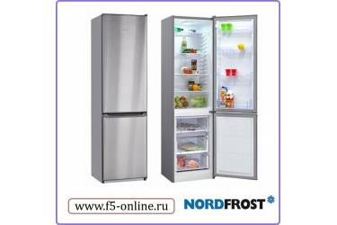 Холодильник Nordfrost NRB 120 932 нержавеющая сталь (двухкамерный)