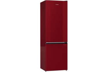 Холодильник Gorenje NRK6192CR4 бордовый (двухкамерный)
