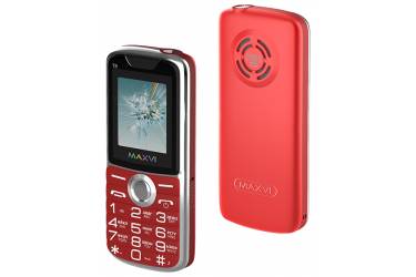Мобильный телефон Maxvi T8 red