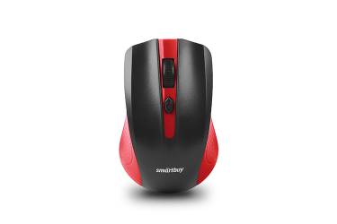 mouse Smartbuy Wireless ONE 352 красно-черная