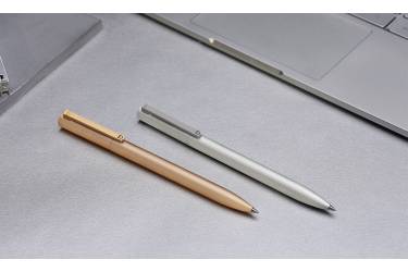 Ручка шариковая Xiaomi MiJia Mi Aluminum Rollerball Pen, Gold